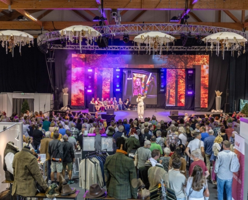 Show bei der Herbstmesse
