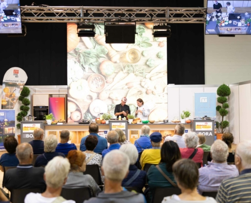 Kochshow bei der Herbstmesse