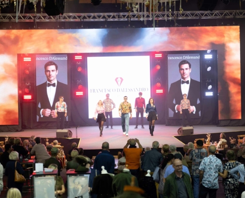 Show auf der Herbstmesse