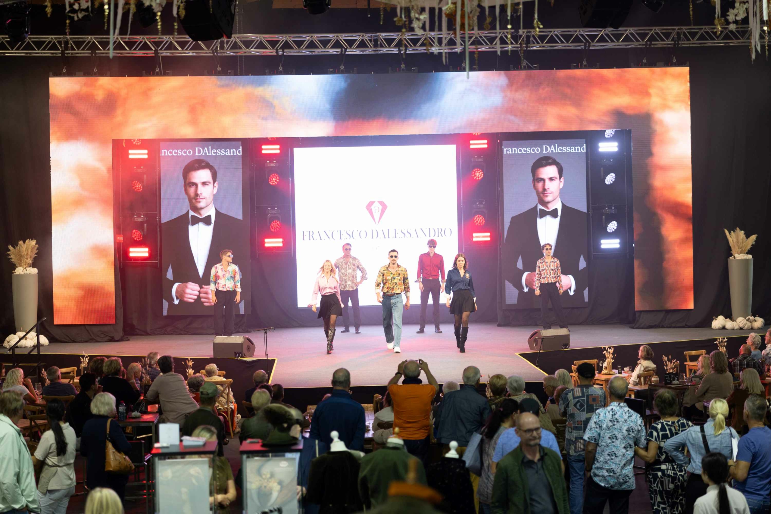 Show auf der Herbstmesse