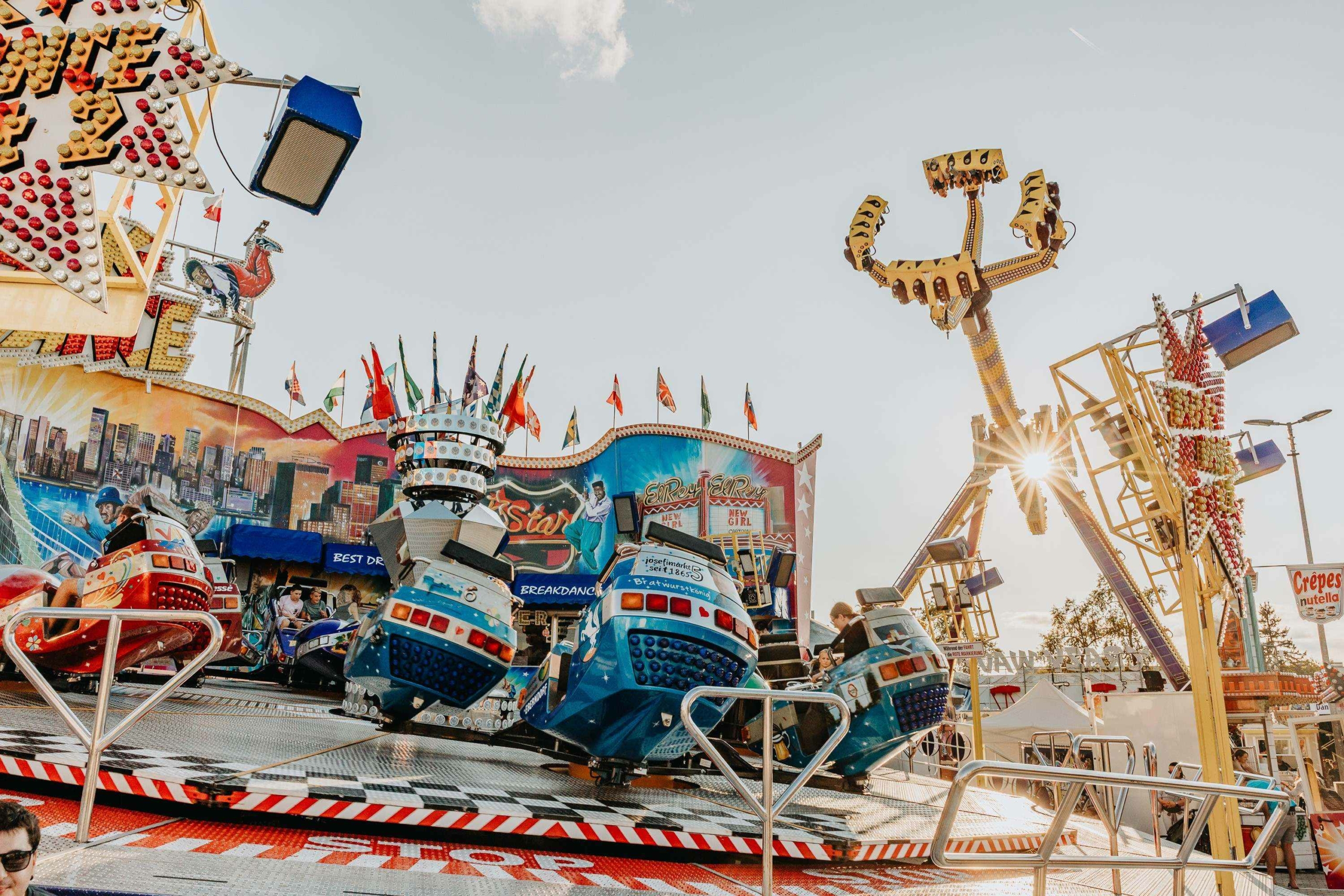 Fahrgeschäft "Break Dance 2" im Gaudepark