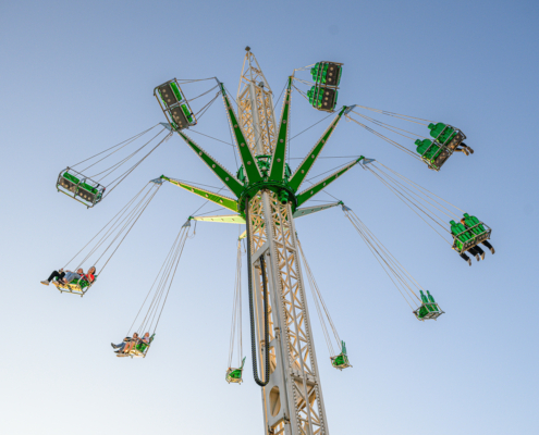 Fahrgeschäft im Gaudepark