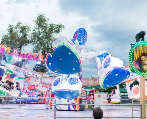 Fahrgeschäft "Magic" im Gaudepark