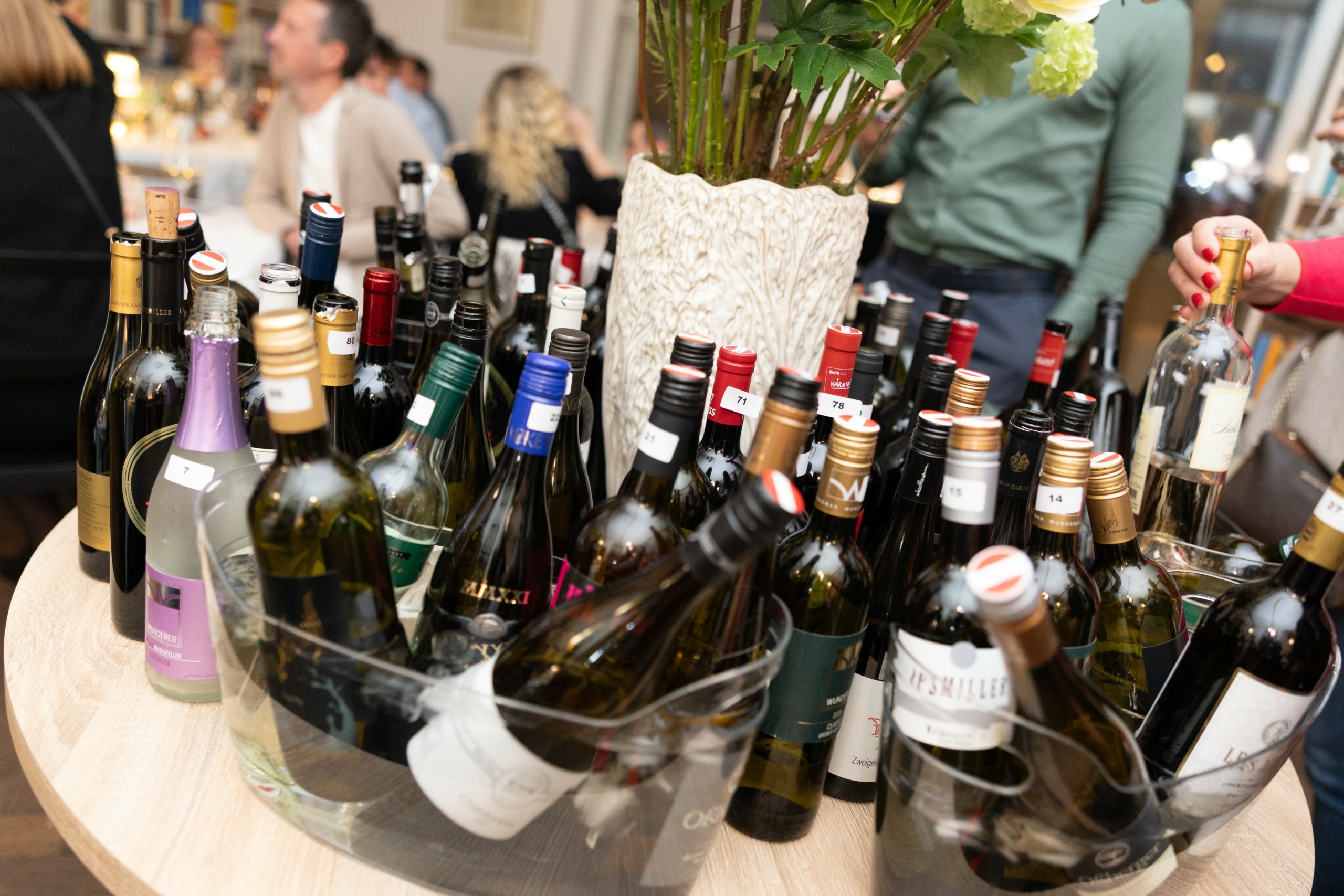 Weine auf der Intervino Weinmesse in Klagenfurt